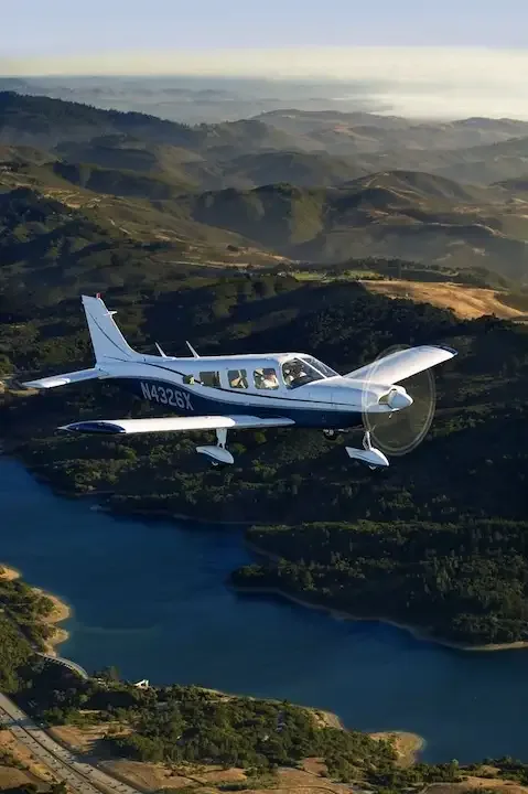 Piper Cherokee Arrow complex trainer used for complex endorsement and commercial training